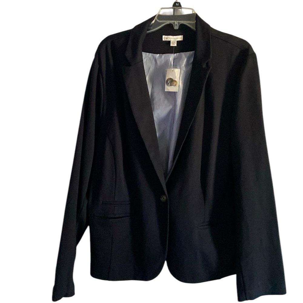 Cato Women’s Navy Blue Blazer Size 22W Plus Size
